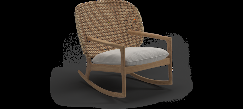 patio Gloster Kay High Back Rocker
