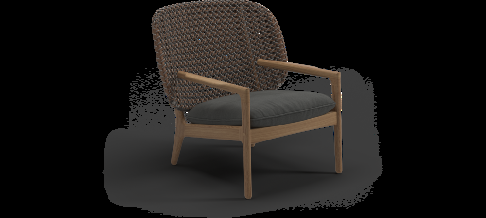 Patio Gloster Kay Low Back Lounge Chair