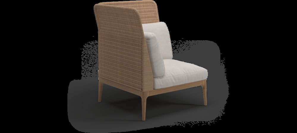 Patio Gloster Lima Left High Back Corner