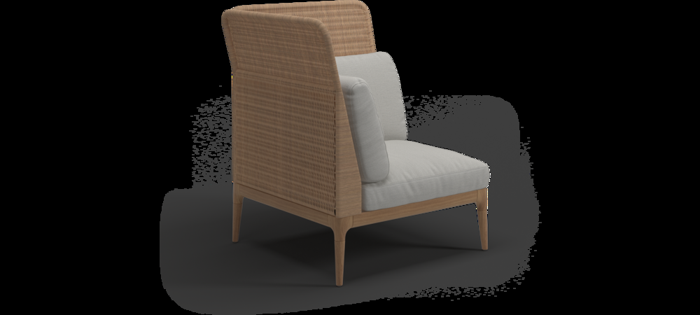 patio Gloster Lima Left High Back Corner