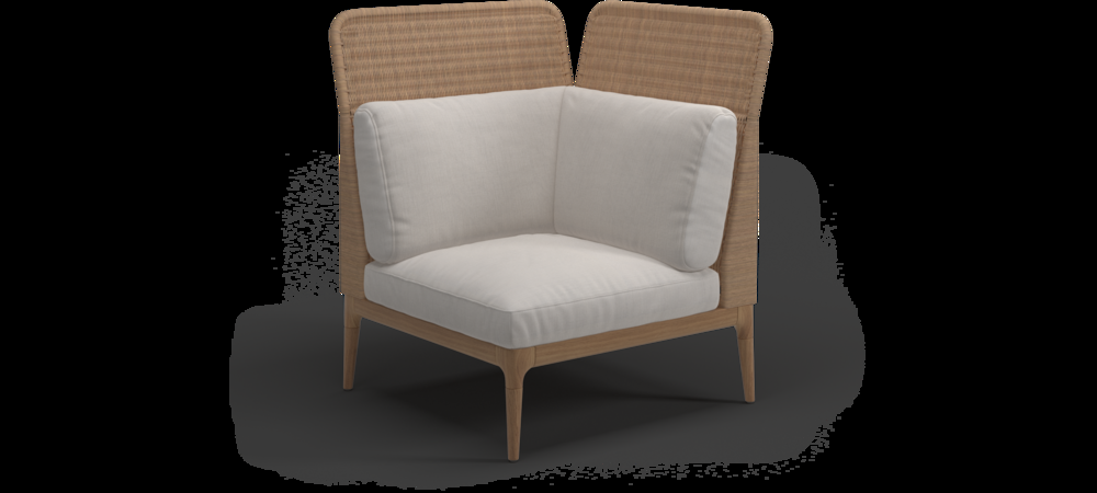 Patio Gloster Lima Right High Back Corner