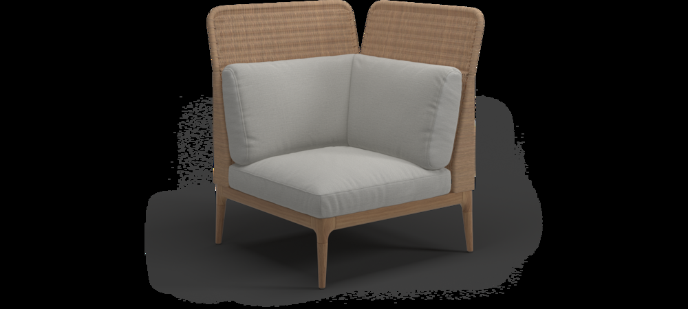 patio Gloster Lima Right High Back Corner