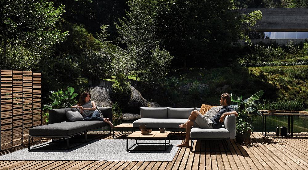Patio Gloster Maya 30"x 60" Ottoman