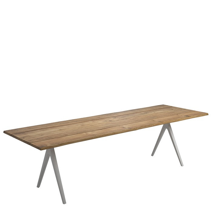 Patio Gloster Raw 110" Dining Table