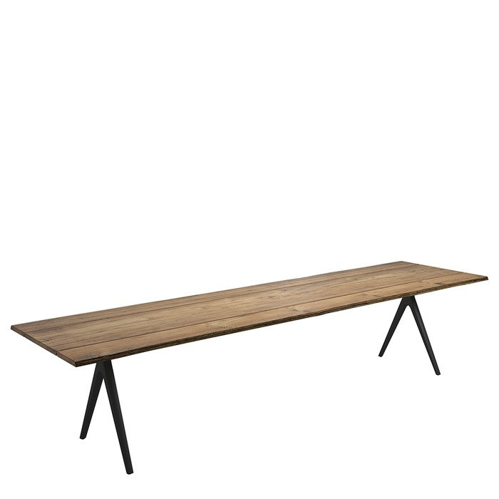 patio Gloster Raw 138" Dining Table