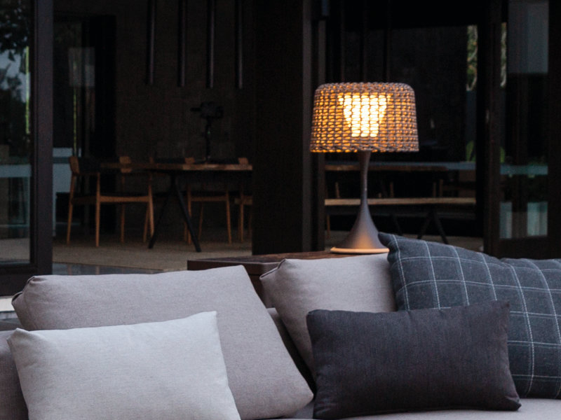 Patio Gloster Small Lantern Lamp