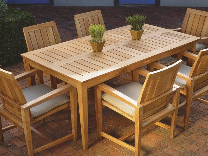 Patio Kingsley Bate Amalfi 73in Rect. Dining Table