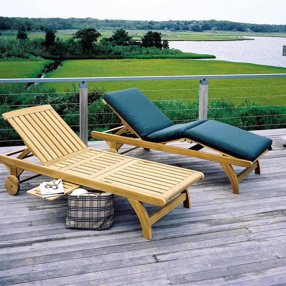 Patio Kingsley Bate Classic Chaise Lounge