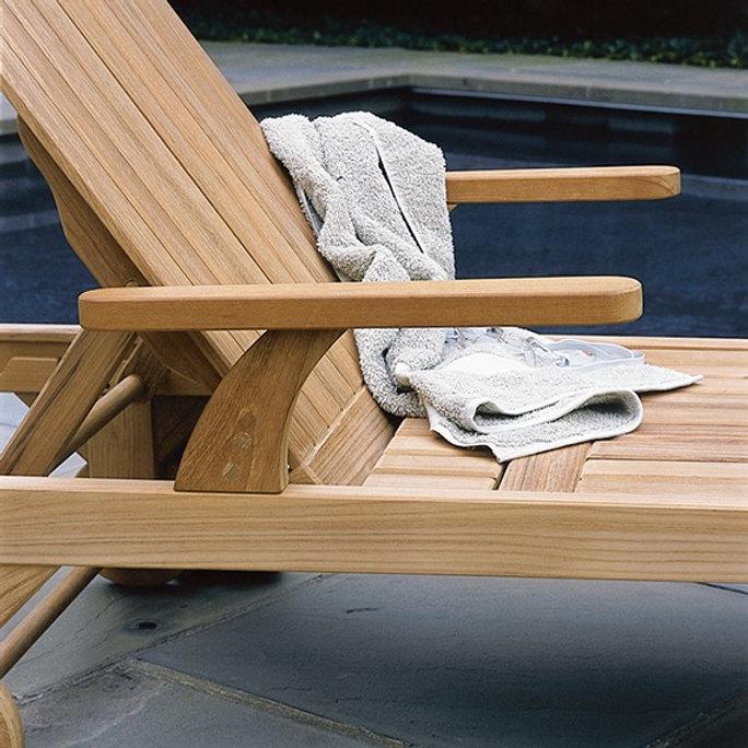 Patio Kingsley Bate Classic Chaise Lounge