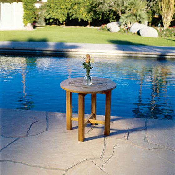 Patio Kingsley Bate Essex 20" Round Side Table