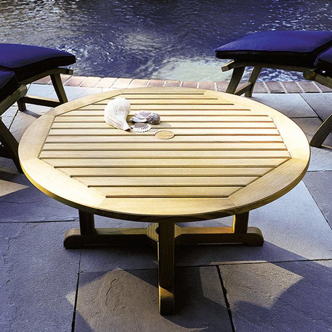 patio Kingsley Bate Essex 35" Rd Coffee Table