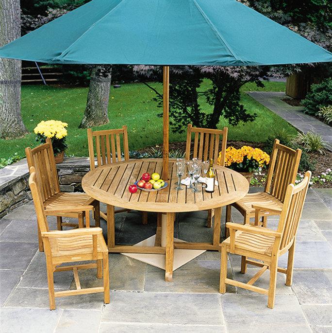 Patio Kingsley Bate Essex 36" Rd Dining Table