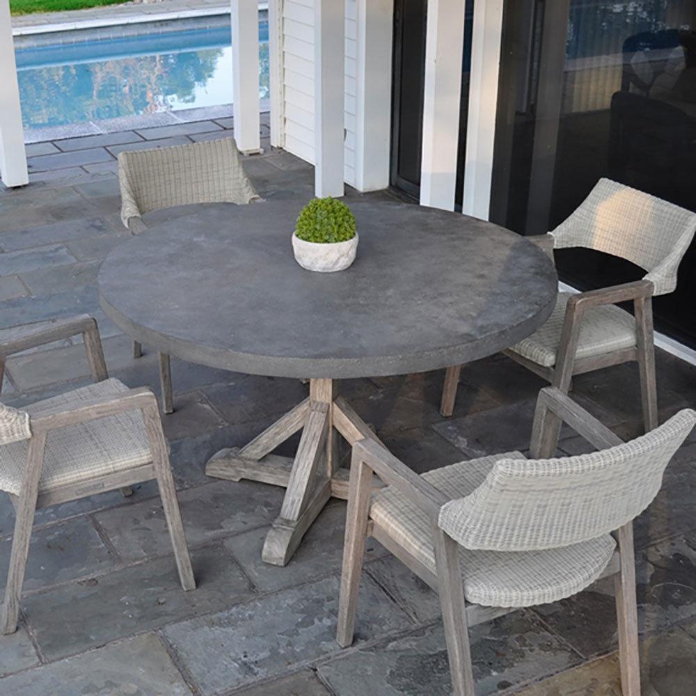 Patio Kingsley Bate Spencer Dining Arm Chair Set 2