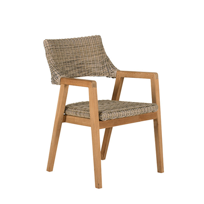 patio Kingsley Bate Spencer Dining Arm Chair Set 2