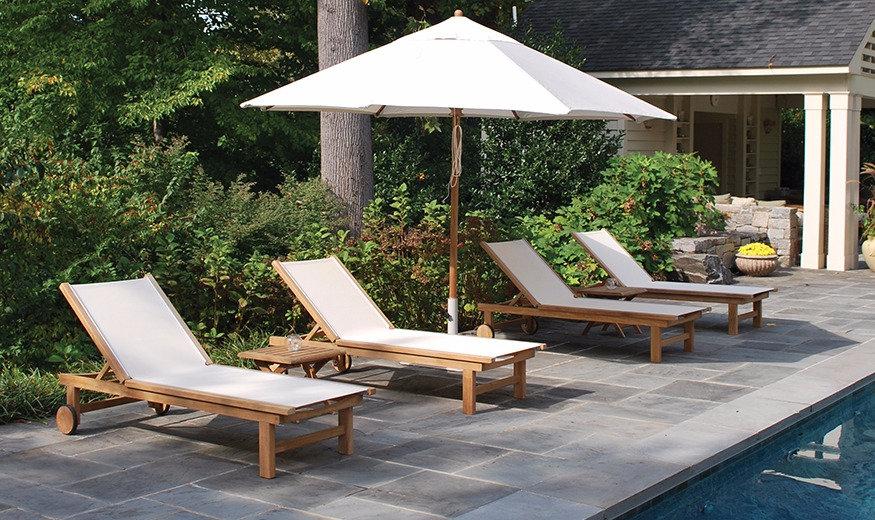 Patio Kingsley Bate St. Tropez Chaise Lounge