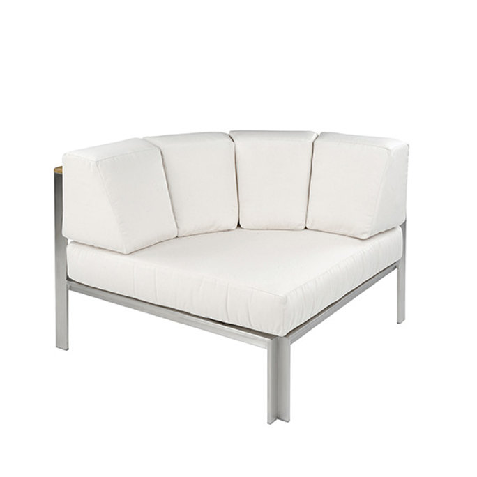patio Kingsley Bate Tivoli Curved Corner - Sectional