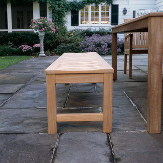 Patio Kingsley Bate Waverley Backless Bench