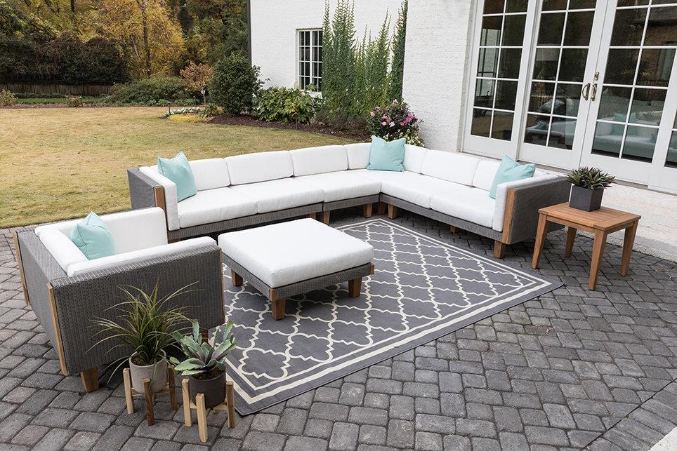 patio Lloyd Flanders Catalina Sectional