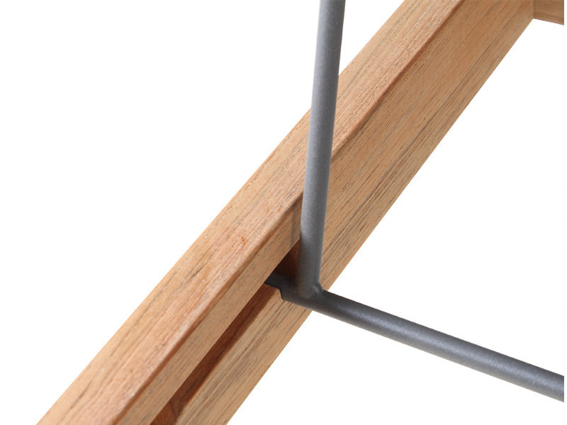 Patio Malta Teak Adjustable Chaise Lounge