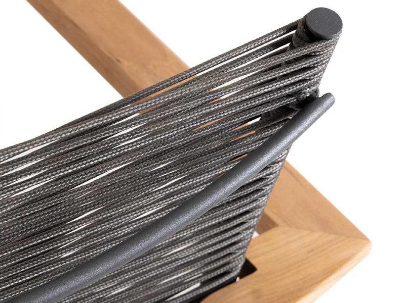 Patio Malta Teak Rope Dining Arm Chair