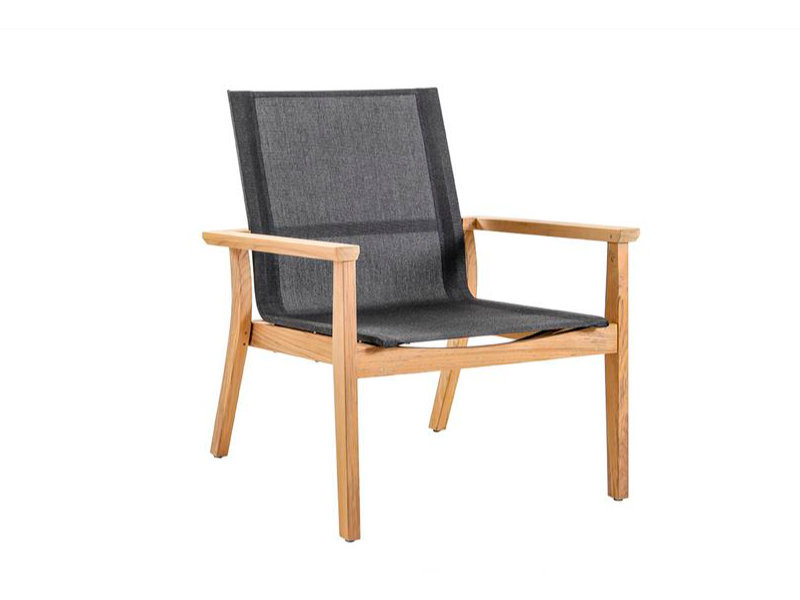 patio Malta Teak Sling Lounge Chair