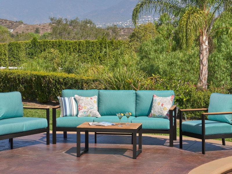 Patio Outdoor Classics Hampton Loveseat