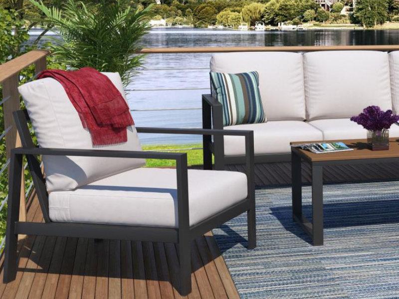 Patio Outdoor Classics Key West Love Seat