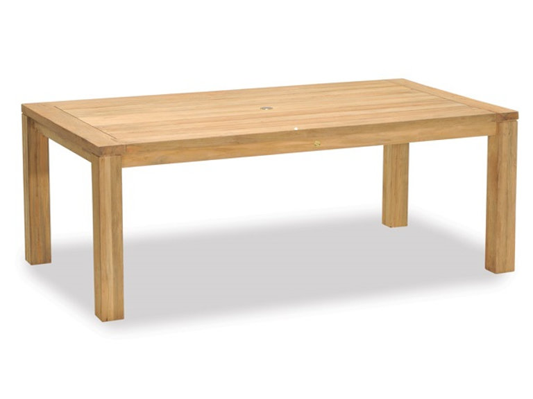 patio Parsons 118" x 40" Reclaimed Dining Table