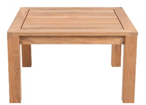 Patio Parsons 30" Square Teak Coffee Table