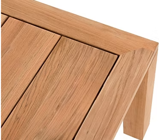 Patio Parsons 30" Square Teak Coffee Table