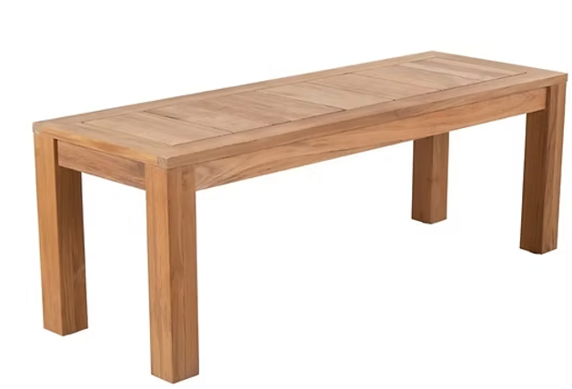 patio Parsons 4' Backless Bench