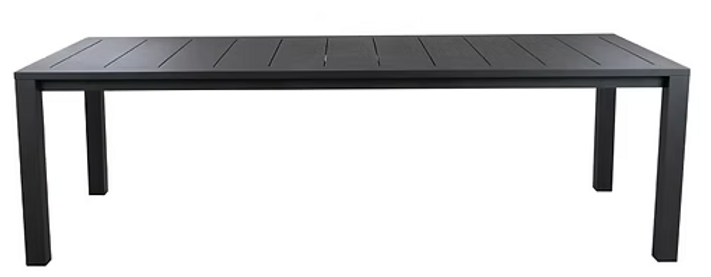 Patio Parsons 97" Aluminum Dining Table