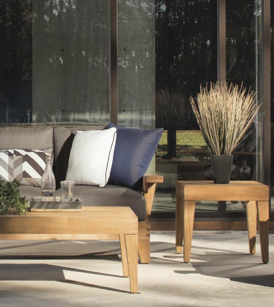 Patio Saratoga Square 22" End Table