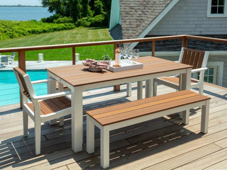 Patio Seaside Casual Greenwich 70 In Dining Table