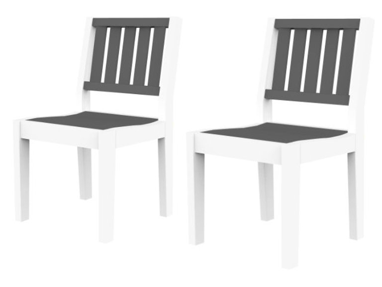 patio Seaside Casual Greenwich Side Chair - Set of 2