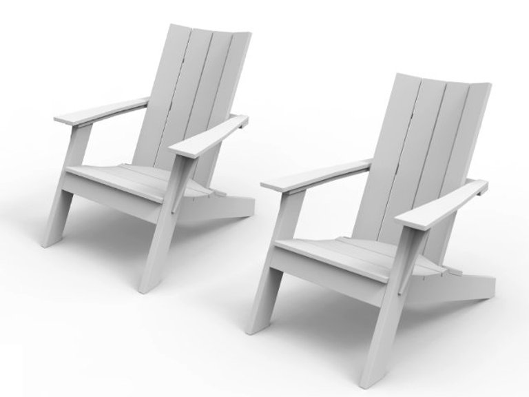 patio Seaside Casual Mad Adirondack Chair - Set of 2
