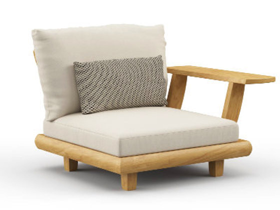 patio South Beach Arm Chair - Sectional