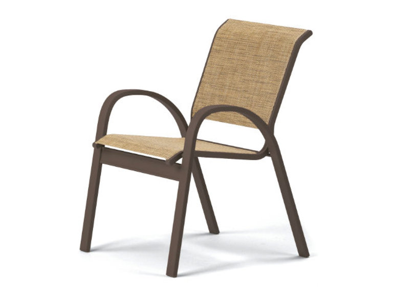 Patio Telescope Aruba Cafe Arm Chair - Set Of 4