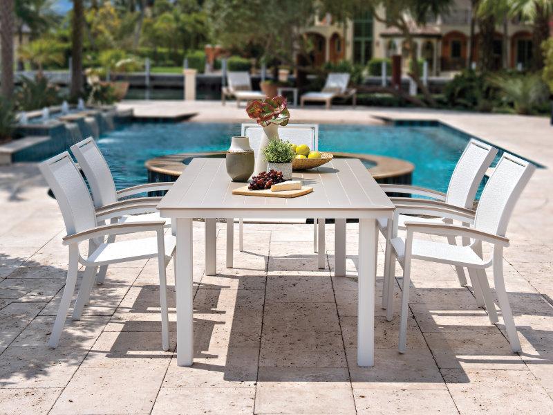 Patio Telescope Casual 84in Rect. MGP Dining Table