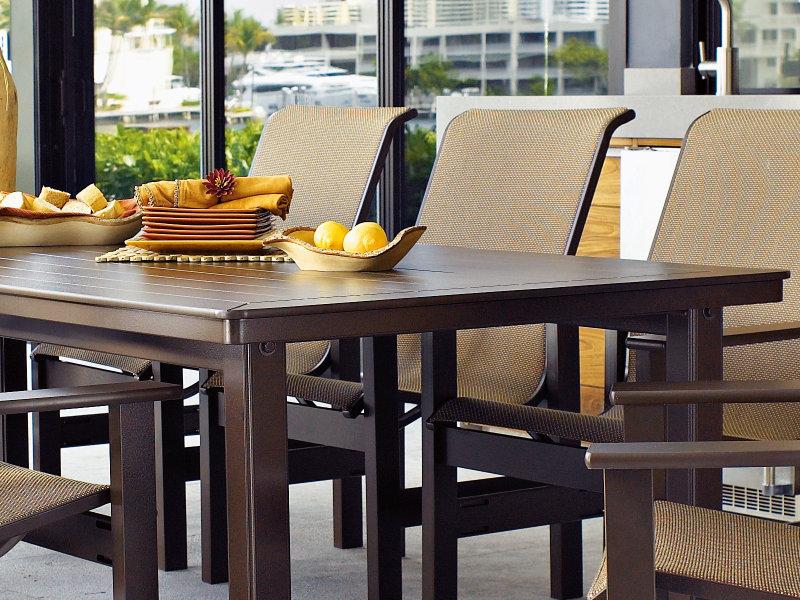 Patio Telescope Casual 96in Rect. MGP Dining Table