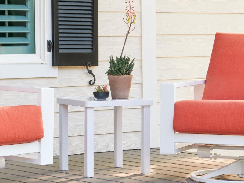 Patio Telescope Casual MGP 21in Square Side Table