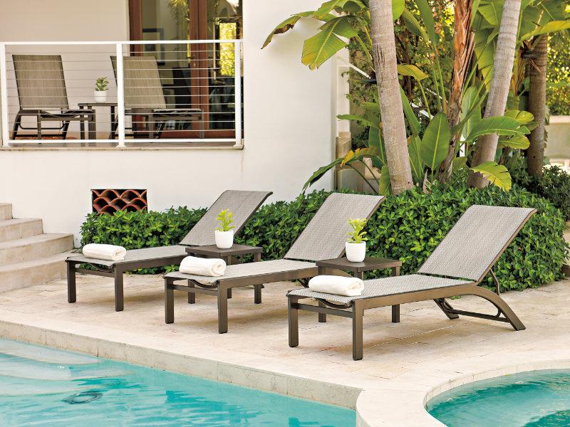 Patio Telescope Kendall Chaise Lounge - Set Of 2