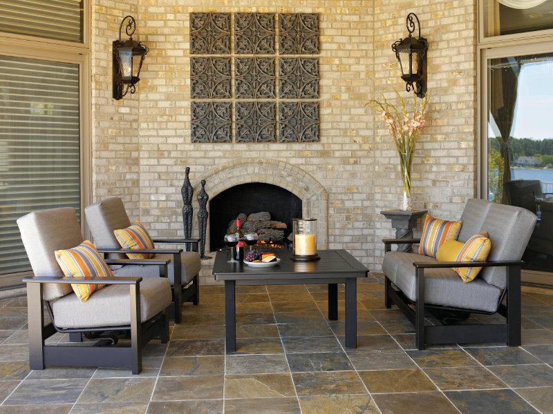 Patio Telescope Leeward Cushion Motion Loveseat