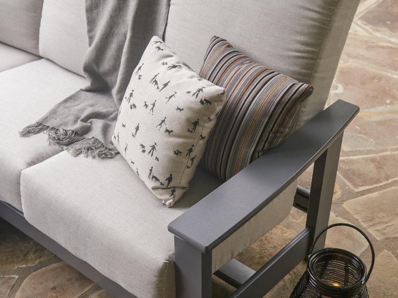 Patio Telescope Leeward Cushion Sofa