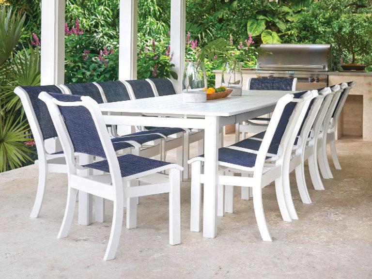 Patio Telescope Leeward Sling Side Chair - Set Of 2