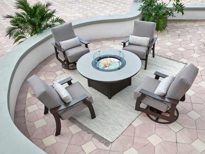 Patio Telescope St. Catherine Cushion Swivel Rocker