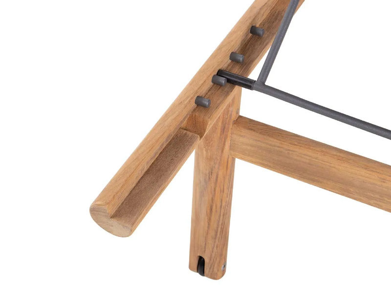 Patio Venice Teak Chaise Lounge