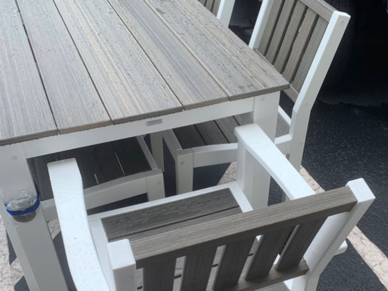 Patio Seaside Casual Greenwich Dining Arm Chair - Set Of 2