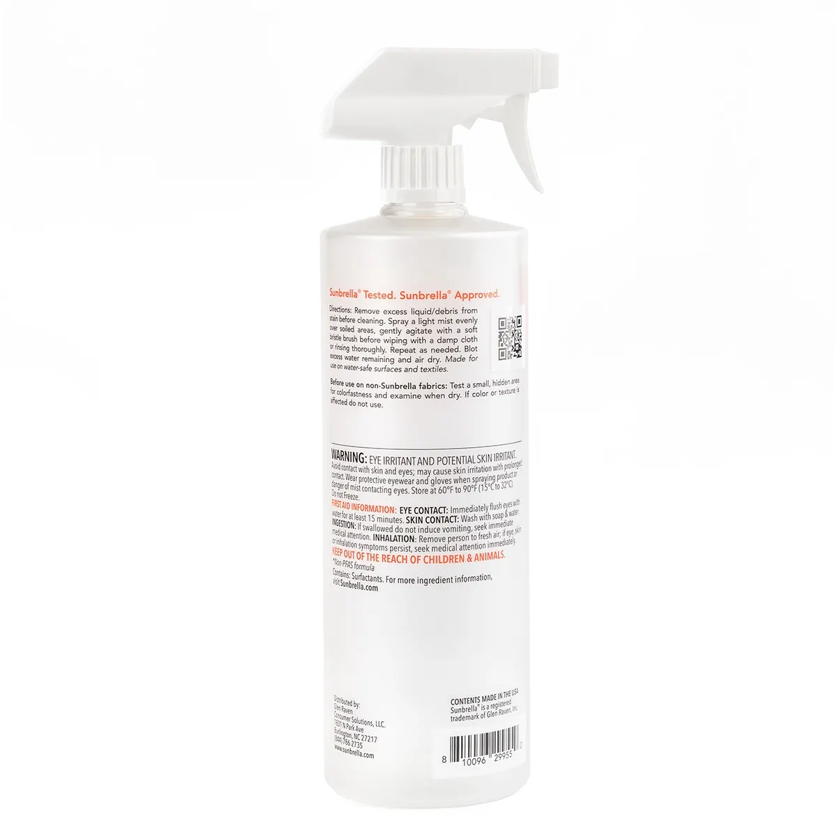 Patio Sunbrella Fabric Cleaner Multi-Purpose 32oz (2 Pack)