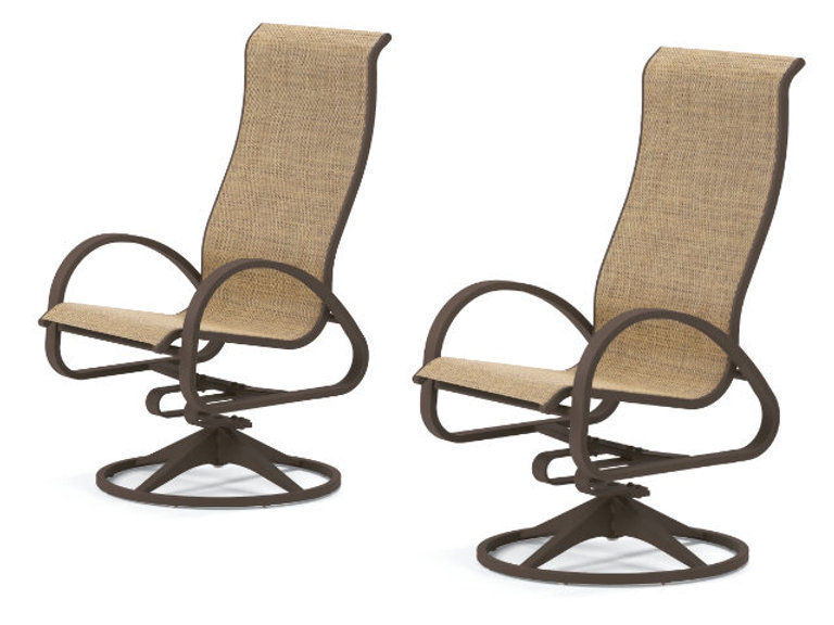 patio Telescope Aruba Supreme Swivel Rocker Chair - Set of 2